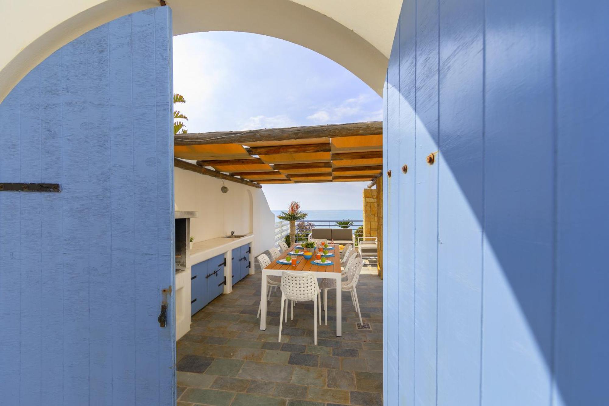 Blue Coral Beach Villas Three Exclusive Villas - Poseidon - Nautilus - Oceanos - And - Baby Coral Bungalow Coral Bay Bagian luar foto