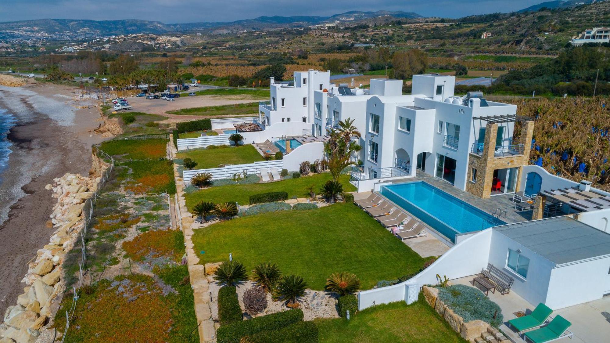 Blue Coral Beach Villas Three Exclusive Villas - Poseidon - Nautilus - Oceanos - And - Baby Coral Bungalow Coral Bay Bagian luar foto