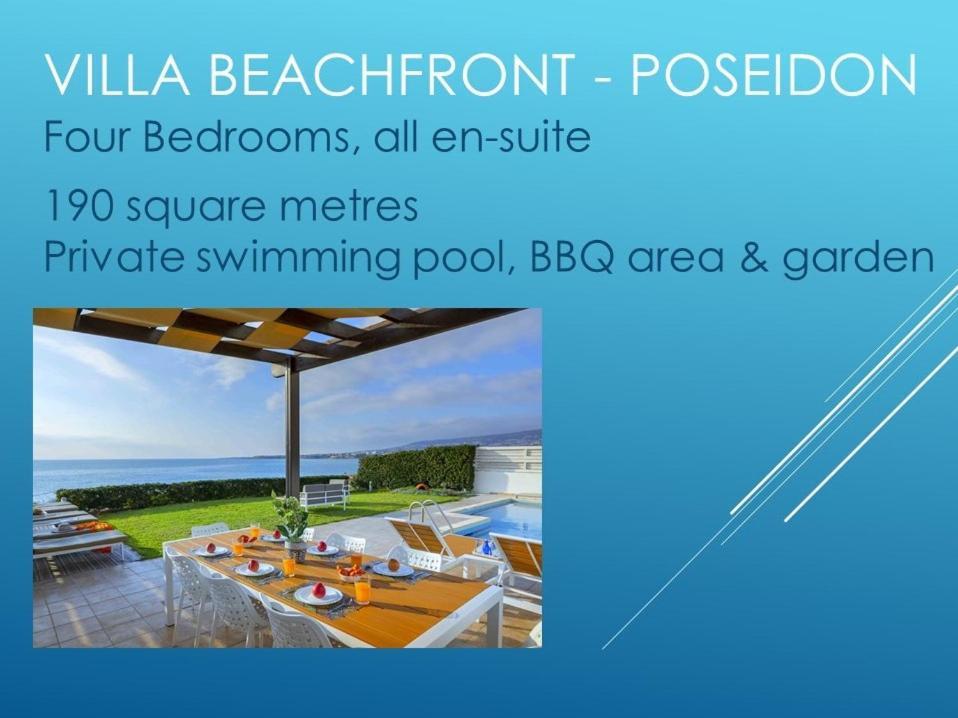 Blue Coral Beach Villas Three Exclusive Villas - Poseidon - Nautilus - Oceanos - And - Baby Coral Bungalow Coral Bay Bagian luar foto
