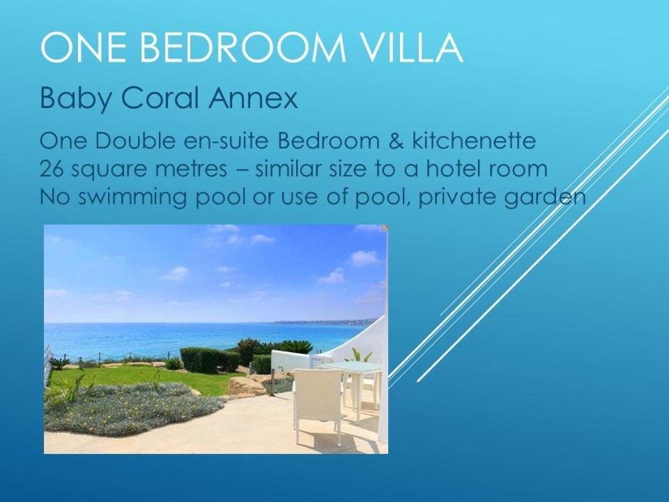 Blue Coral Beach Villas Three Exclusive Villas - Poseidon - Nautilus - Oceanos - And - Baby Coral Bungalow Coral Bay Bagian luar foto
