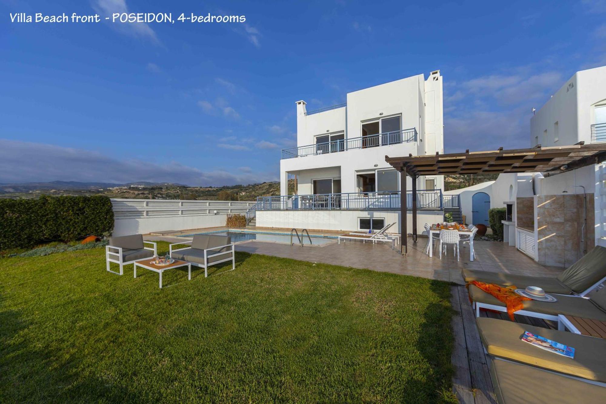 Blue Coral Beach Villas Three Exclusive Villas - Poseidon - Nautilus - Oceanos - And - Baby Coral Bungalow Coral Bay Bagian luar foto